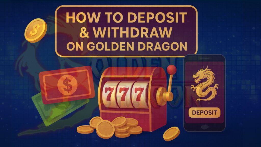 Deposit & Withdraw on Golden Dragon