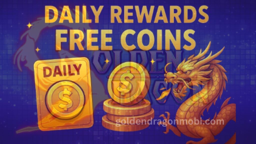 Daily Rewards and Free Coins in Golden Dragon